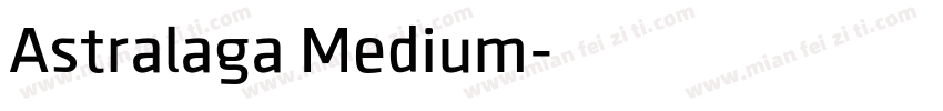Astralaga Medium字体转换